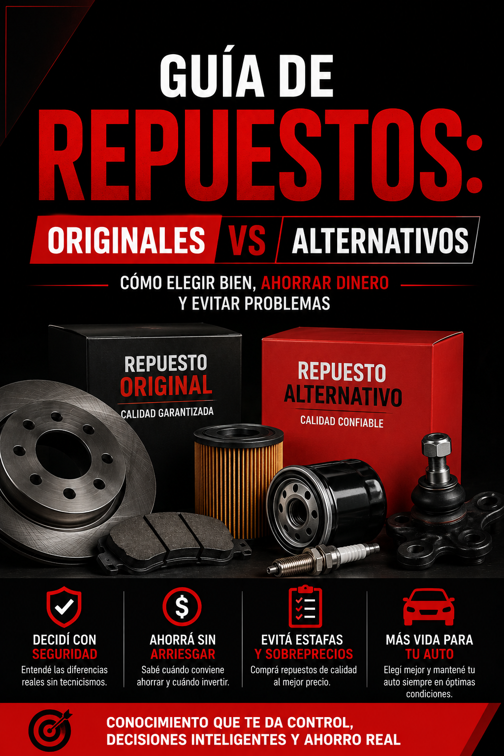 COMPRA RESPUESTOS CON CABEZA ¡NO TE DEJES ESTAFAR!